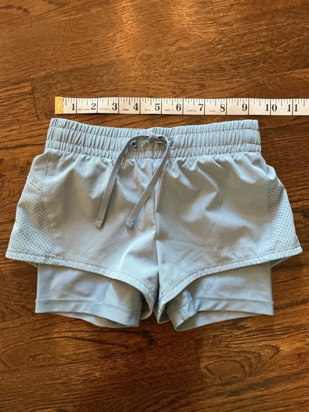 🌸H & M ‘Move’ Elastic Active Shorts - Pale Pink, Black, Slate - Sz 3-4T - Picture 10 of 15